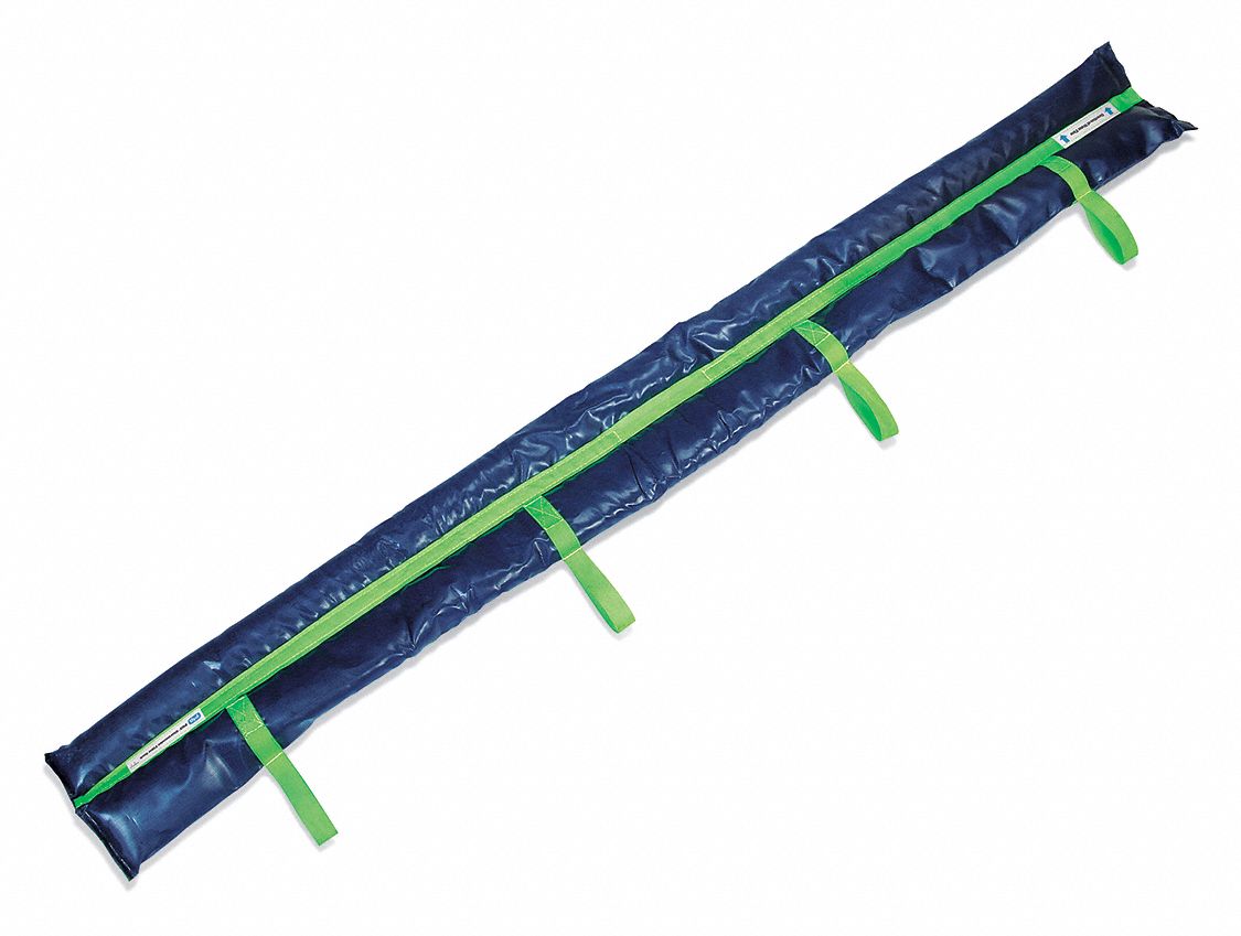 INLET GUARD, STORM DRAIN, ANTI-SEDIMENT/DEBRIS, 10 GPM, BLUE, 60 X 12 ¾ IN, PP GEOTEXTILE