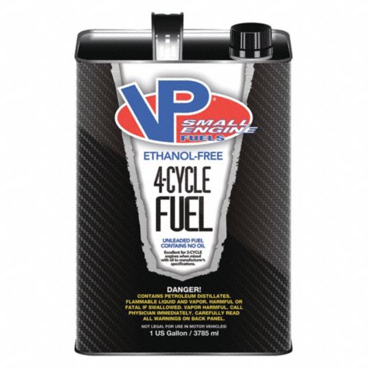 VP SMALL ENGINE FUELS Small Engine Fuel, 4 Cycle, 22 °F Flash Point (F