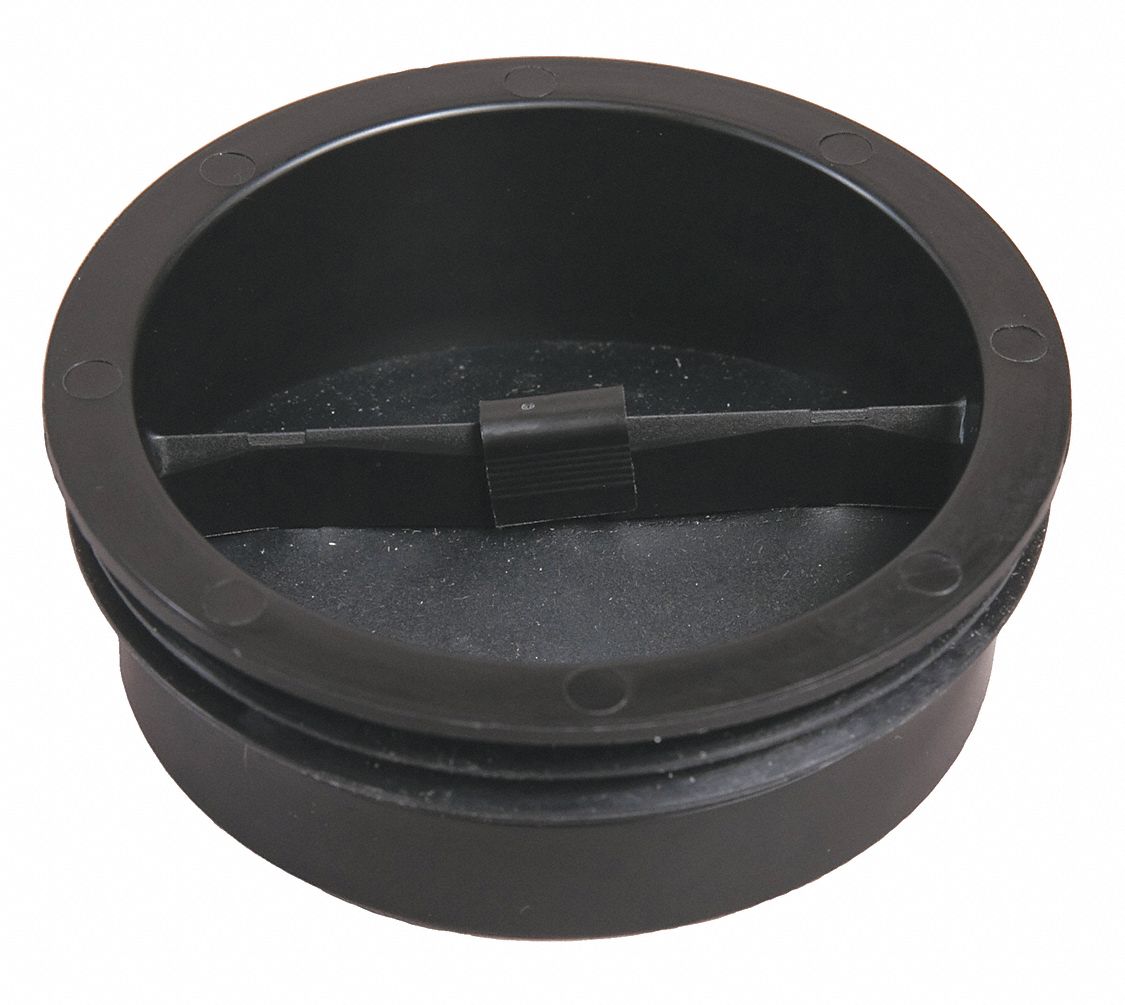 Waterless Trap Seal 1 3/8 in H Black
