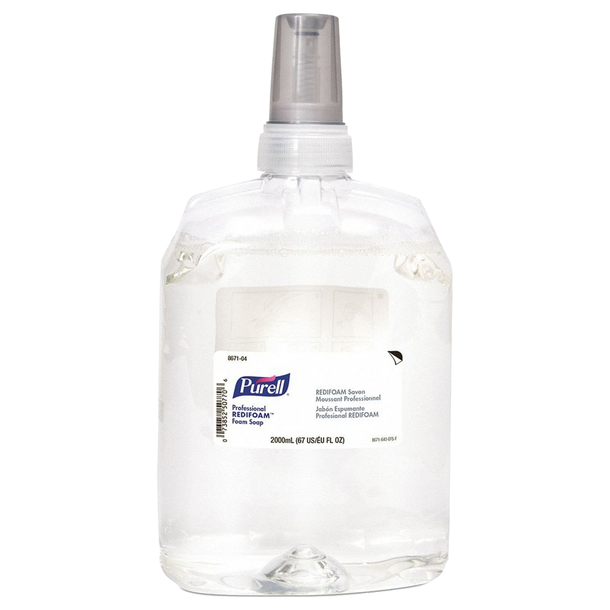 PURELL 8671-04 Hand Soap,,,CLR,2,000 mL,,PK4 494M63