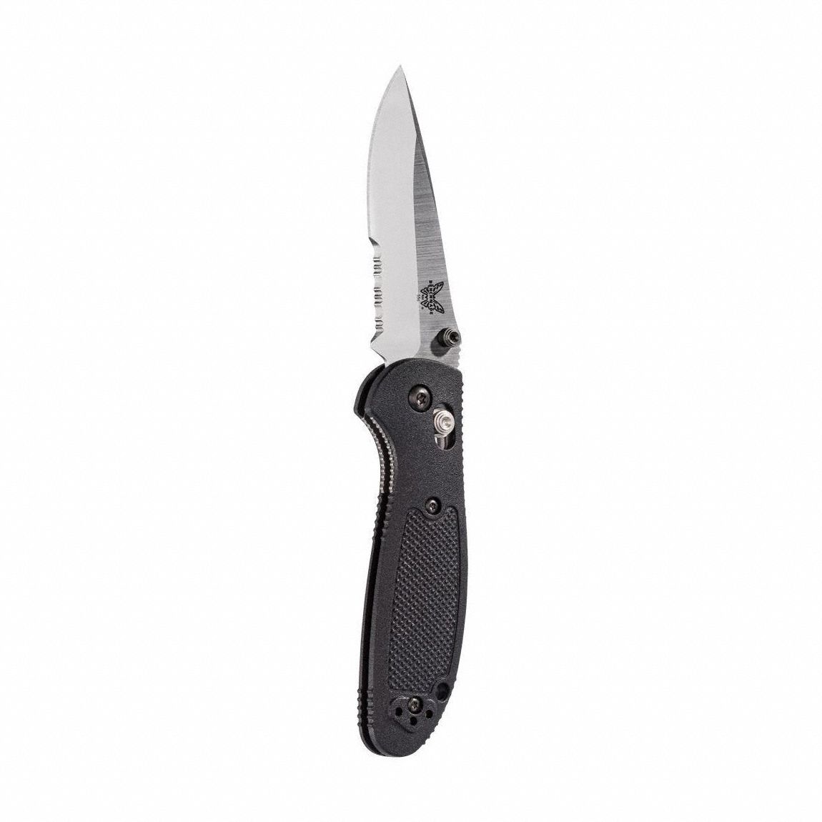 BENCHMADE Folding Knife, Serrated Blade Edge Type, 3 in Blade Length