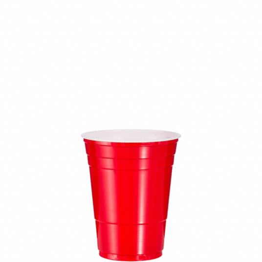 RED BEER CUPS 16OZ