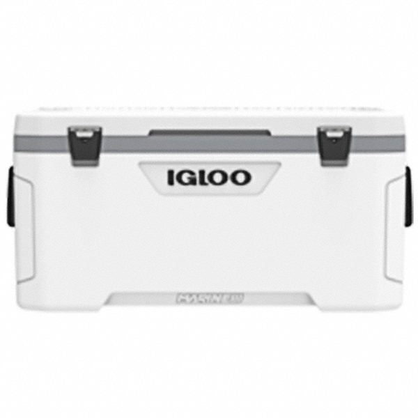 IGLOO, 100 qt Cooler Capacity, 34 3/8 in Exterior Lg, Marine Chest