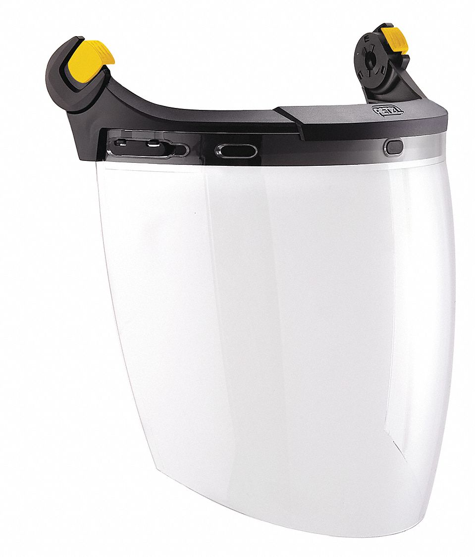 PETZL, Clear, Anti-Fog /Anti-Scratch, Face Shield Visor 495H85|A014AA00  Grainger