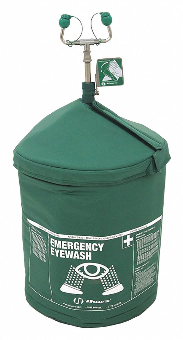 PORTABLE AIR TEMPERED EMERGENCY EYE