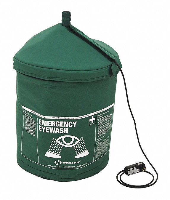 Insulating Jacket: 120 V, Nylon, Green, Heated Jacket, Heated Jacket ( 120 V )