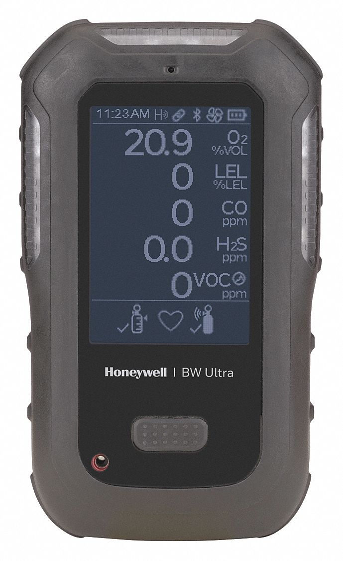 BW TECHNOLOGIES MultiGas Detector 497A77HUX1W1H1M1B1BN Grainger