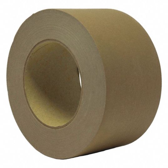 Masking Tape: 12 Wide, 60 yd Long, 4.4 mil Thick, Natural