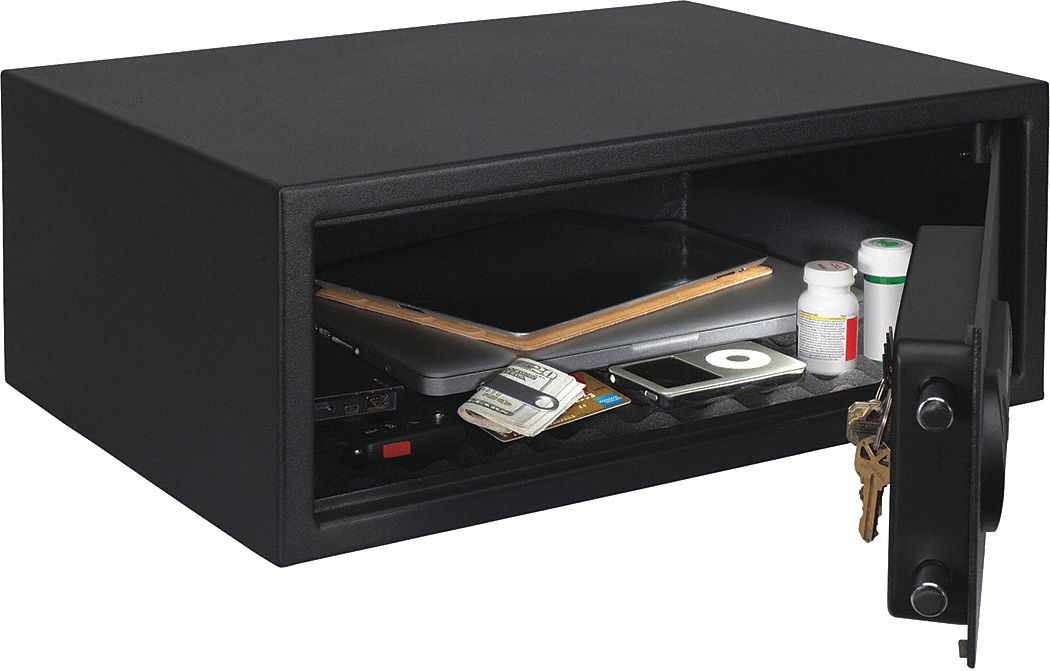 SECURITY SAFE,BLACK,ELECTRONIC