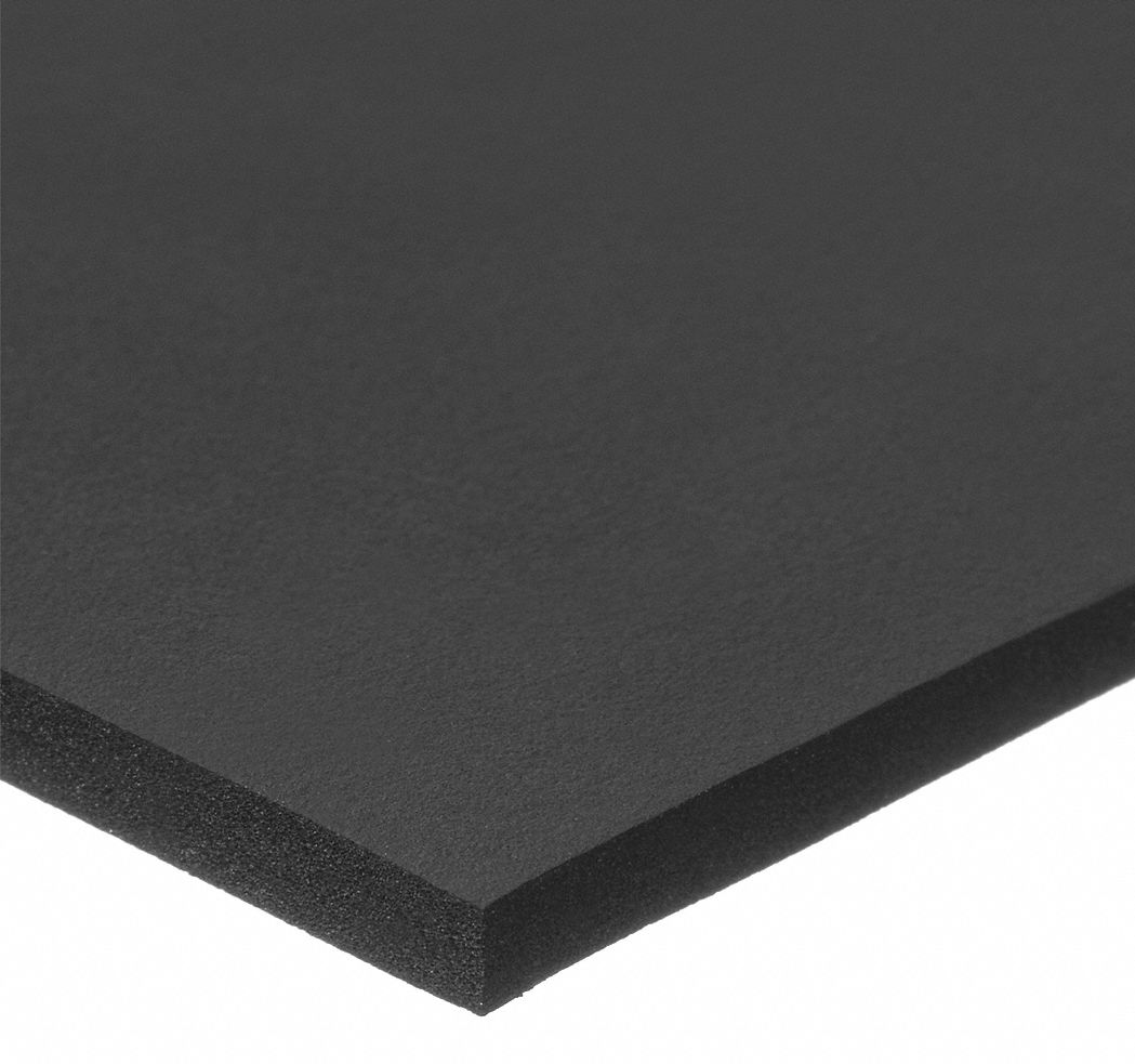 Viton Foam Sheet - 1/4 Thick x 12 Wide x 12 Long ZUSAVFS5