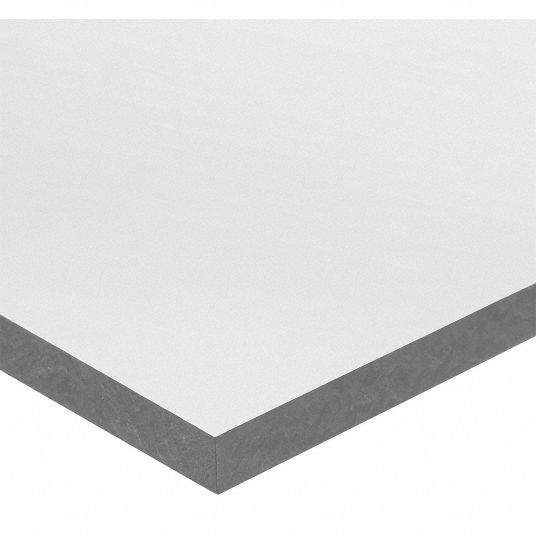 USA Sealing, Inc PS-UHMW-OF-7 USA Sealing UHMW Polyethylene Sheet 48L x 48W x 1/4 Thick, Gray, Oil-Filled