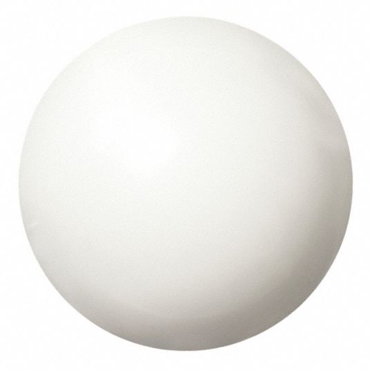 Hard plastic clearance ball