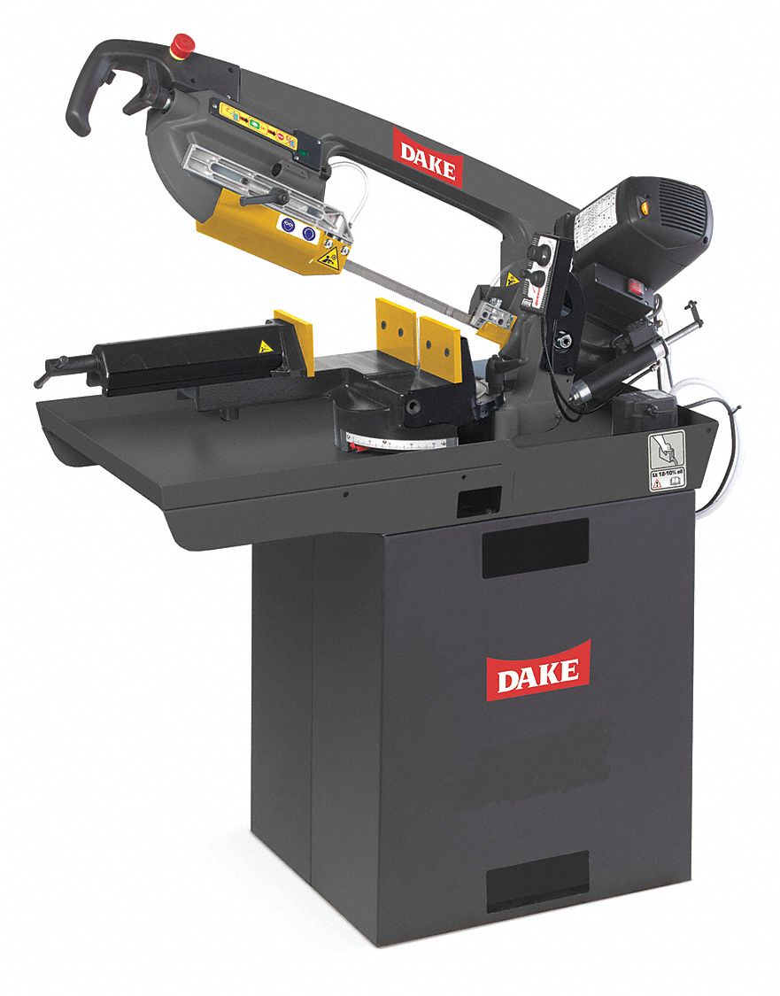 Band Saw: 7 3/4 in x 3 in, 114 to 262, 0° to 60° Right, 20.0 A, 1 Phase, 120V AC