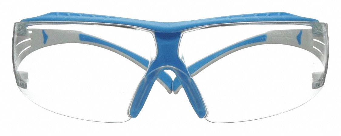 Safety Glasses: Anti-Fog /Anti-Scratch, No Foam Lining, Wraparound Frame, Frameless