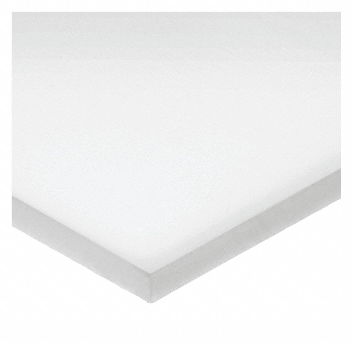 RECTANGLE,UHMWPE,1 1/2X48PO,0,5PO T,BLNC