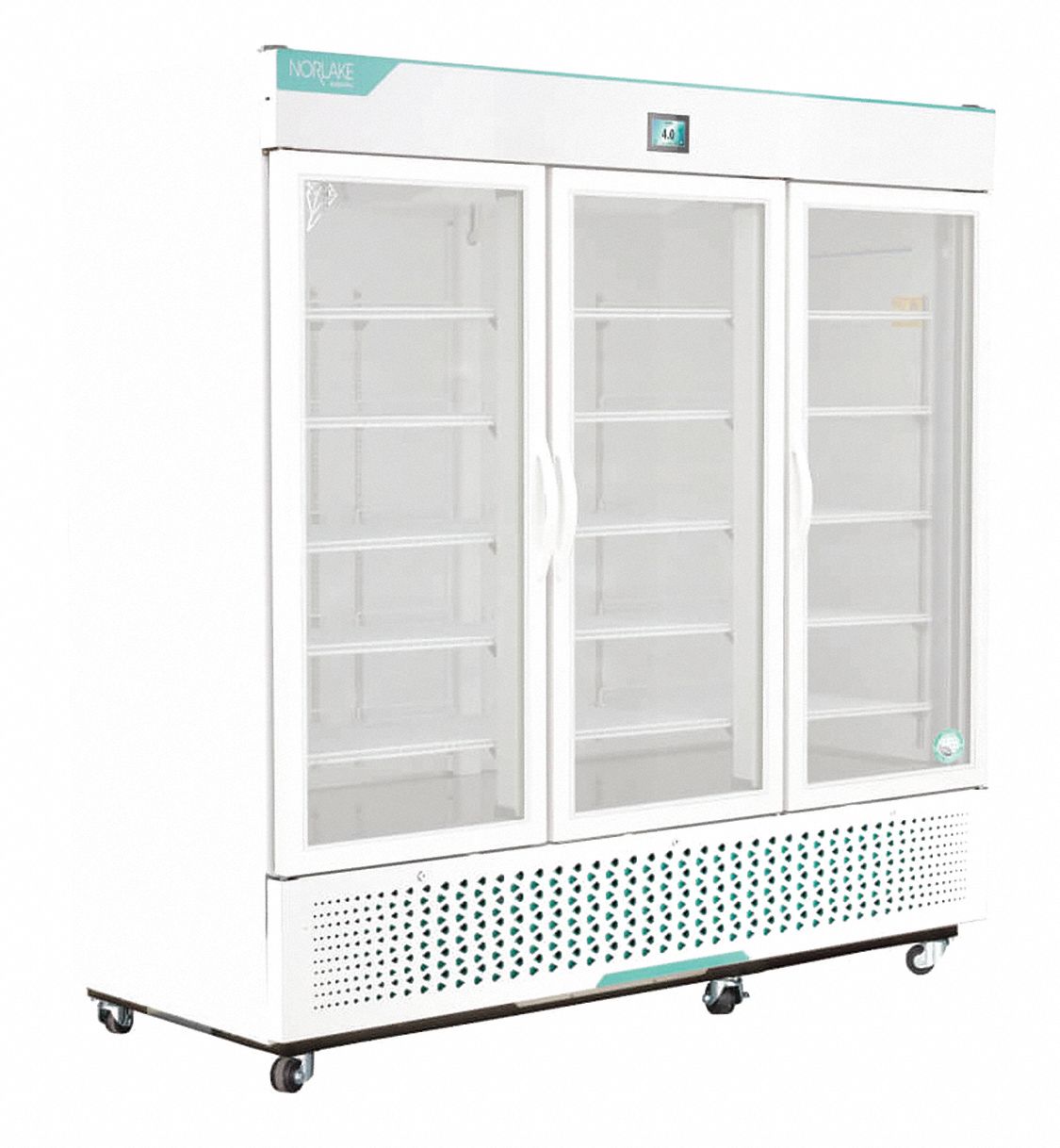 Refrigerator: 36 cu ft, Upright, 1°C to 10°C, 34 3/4 in Overall Dp, Swing Solid