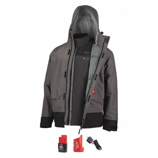 Men's milwaukee heated outlet jacket