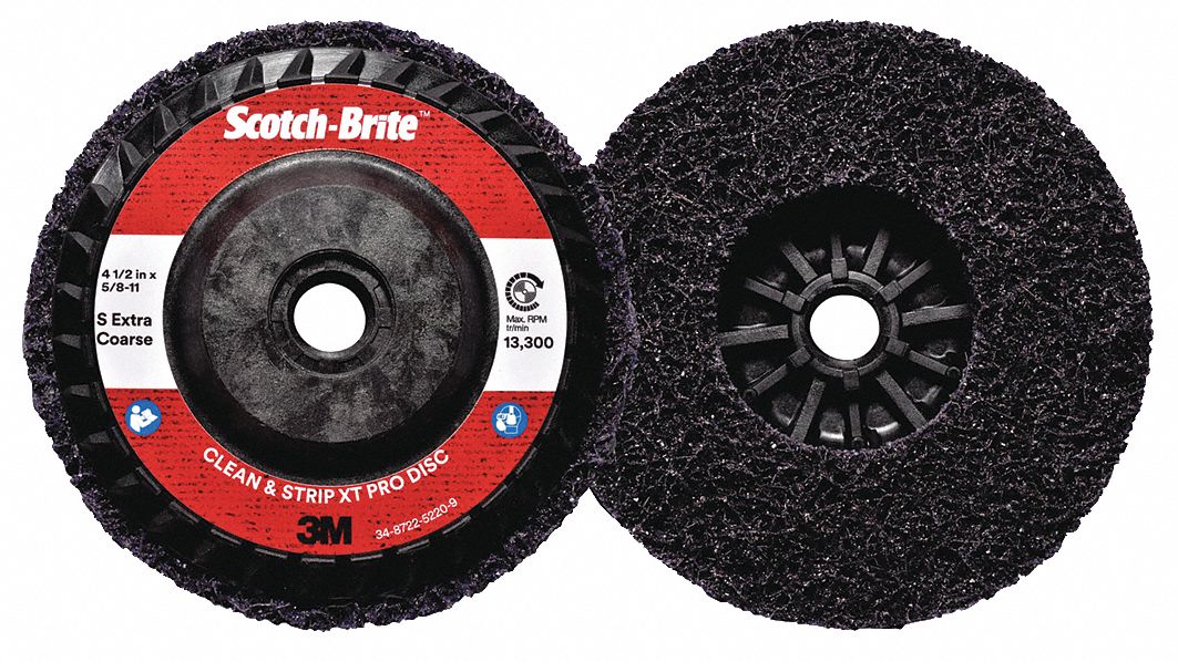 3M Quick Change Disc, NonWoven, GL Disc Attachment System, Shank Disc