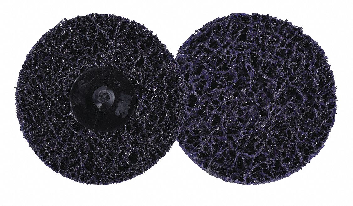 Clean and Strip Disc: TR, 3 in Dia, Silicon Carbide, Extra Coarse, XO-DR