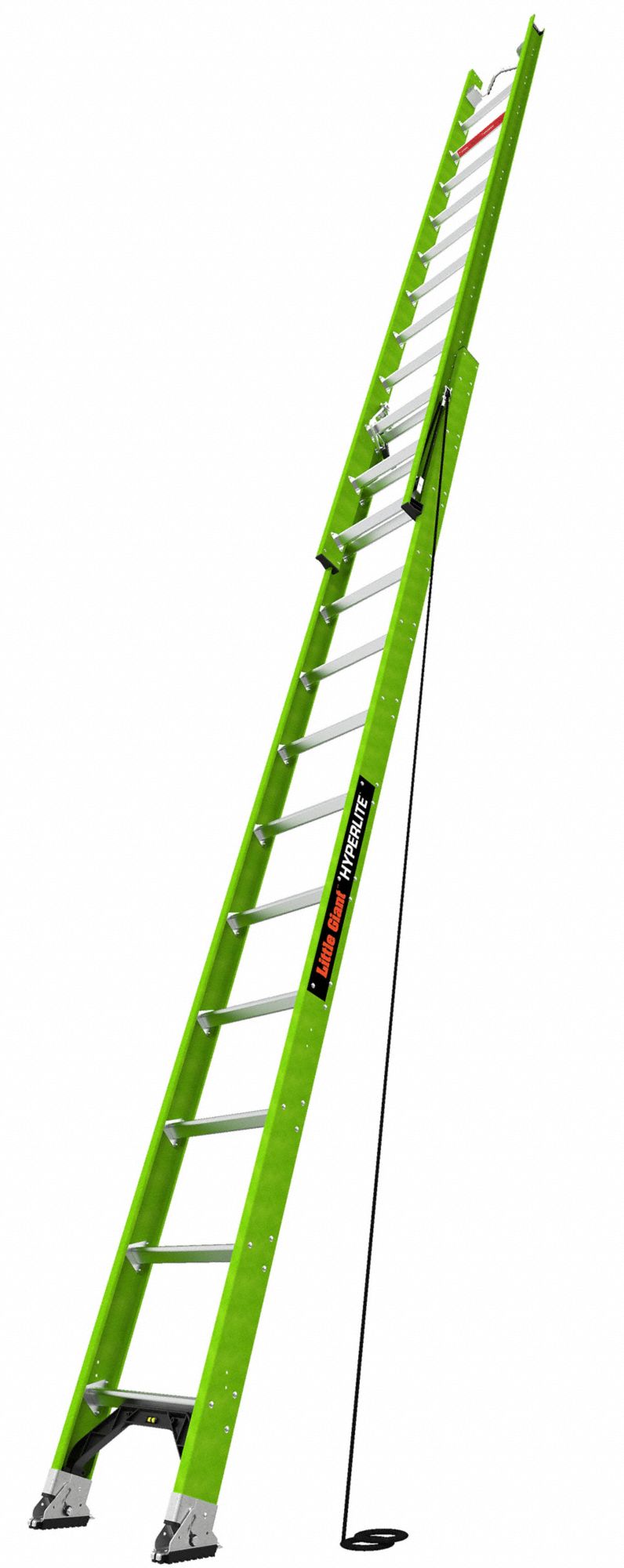 LITTLE GIANT Extension Ladder: 24 ft Industry Ladder Size, 24 ft ...