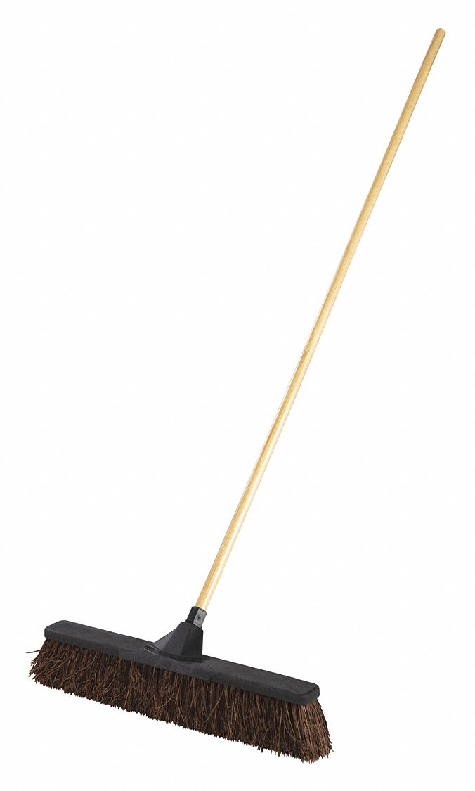 Push Broom,3" L Trim,Brown Bristle 2040041 86876245448 eBay