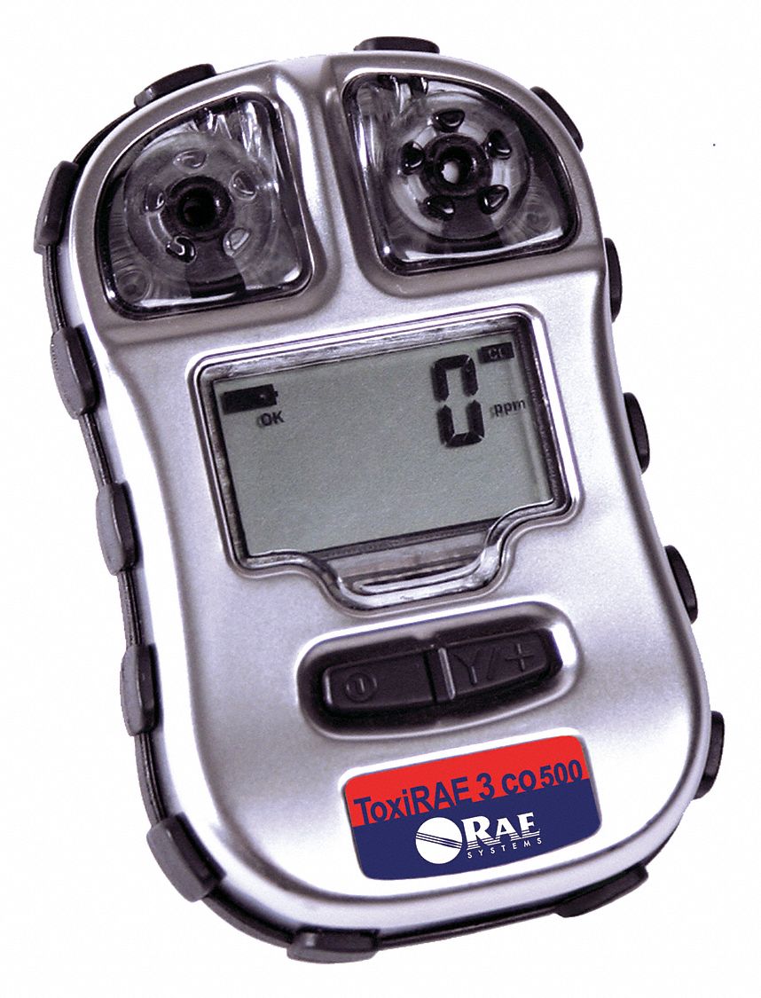 Single-Gas Detector: IP67, Carbon Monoxide ( H2S ), HONEYWELL RAE Systems ToxiRAE 3, 10 PK