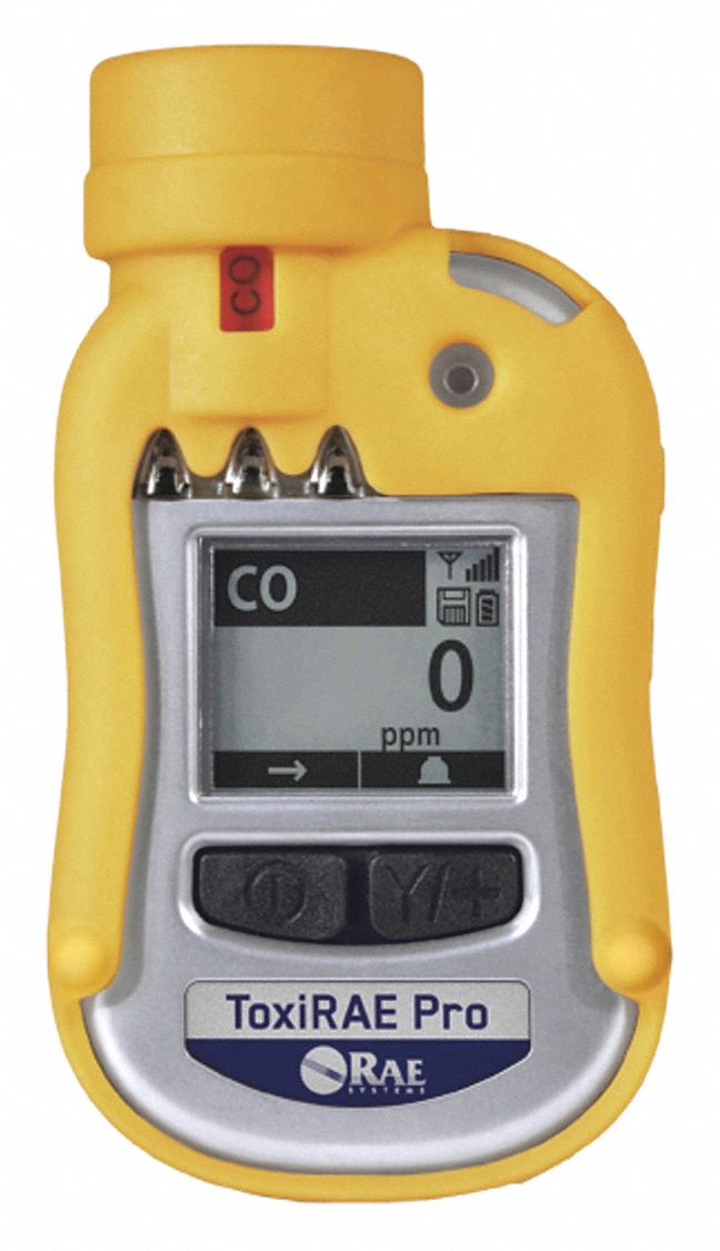 Single-Gas Detector: Carbon Monoxide ( CO ), HONEYWELL RAE Systems ToxiRAE Pro, Lithium