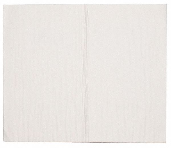 Sorbent Pad: 125 ft Lg, 28 in Wd, Orange/White, Bag, 125 ft x 28 in Pad Size (L x W), 10 PK