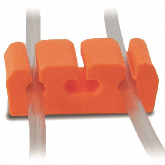 Cord Holder 2 3/4 L Orange PK100