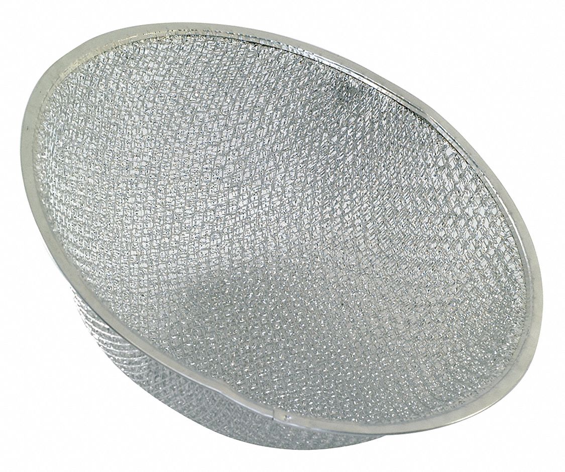 GRAINGER APPROVED Range Hood Filter, Round, 11x1x4, PK 5 499A9560683