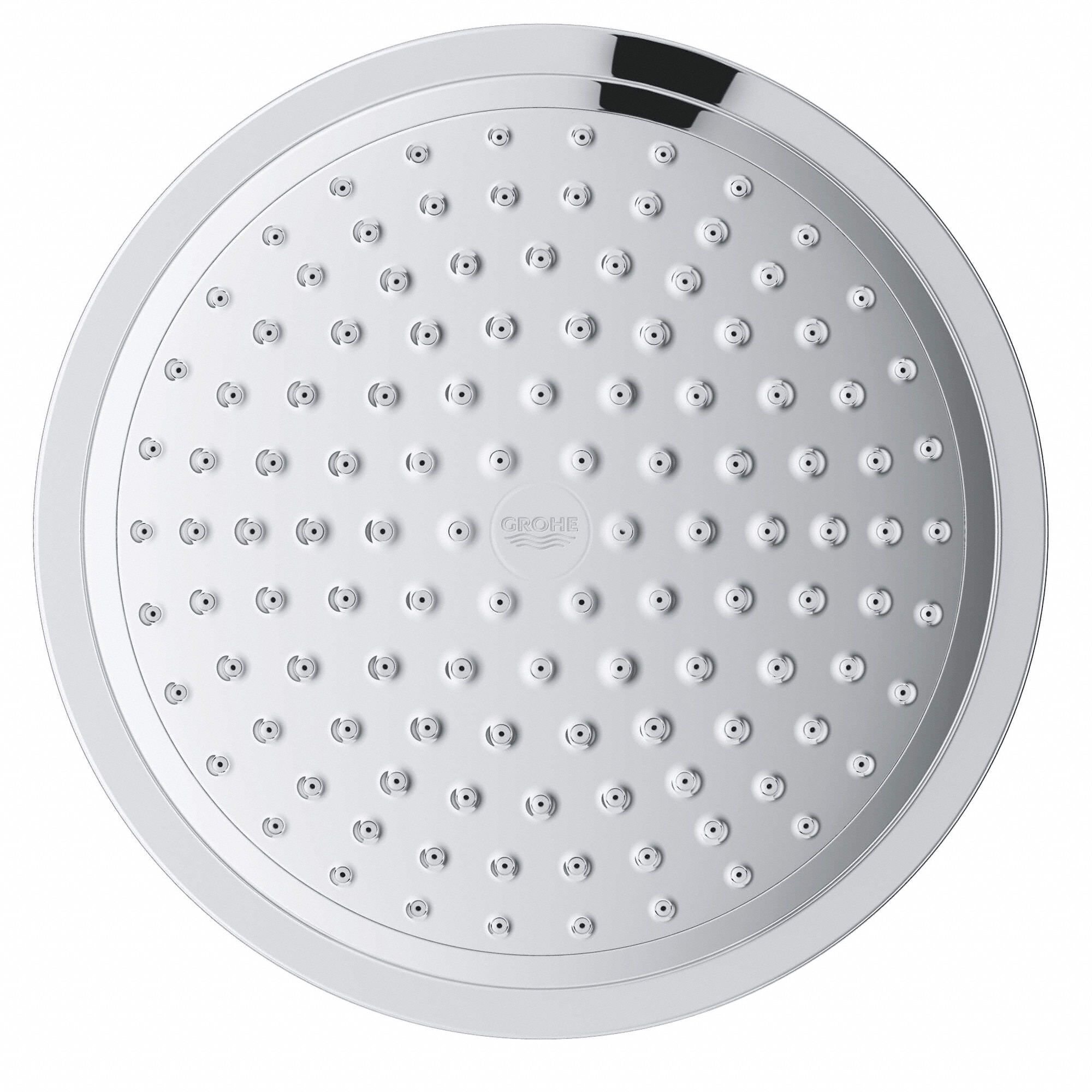 GROHE Showerhead: Grohe, Euphoria, 2.5 gpm Fixed Showerhead Flow Rate ...