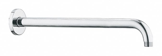 Tubular Shower Arm Chrome