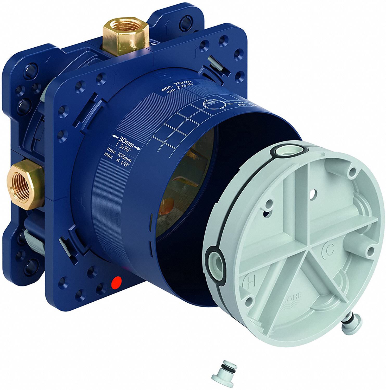 GROHE Electronic RoughIn Box Grohe, For Not Specified, For Use With