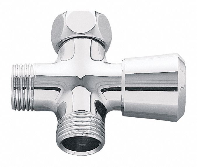 SHOWER DIVERTER,2 WAY,METAL,2-1/4 IN