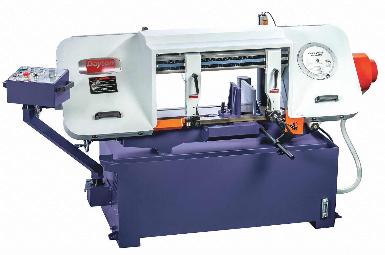 Band Saw: 12 in x 18 1/2 in, 85 to 370, 0° to 45°, 8.6, 3 Phase, 230V AC