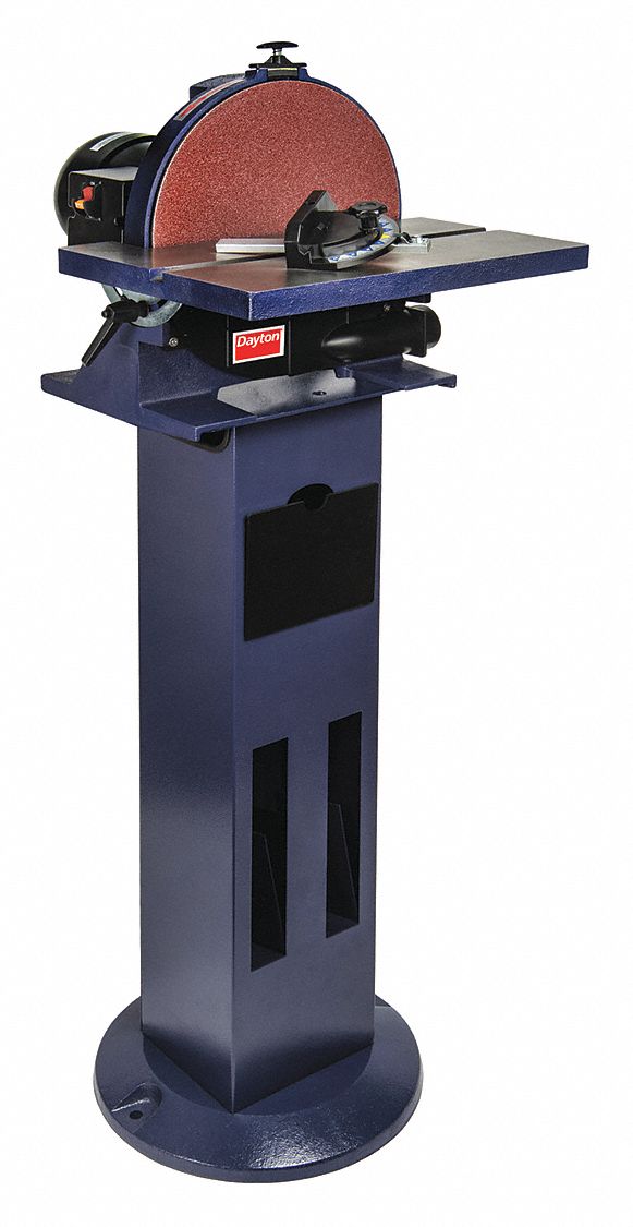 Dayton Disc Sander 3 4 Hp Hp 12 In Disc Dia In 1725 Corded 499f69 499f69 Grainger