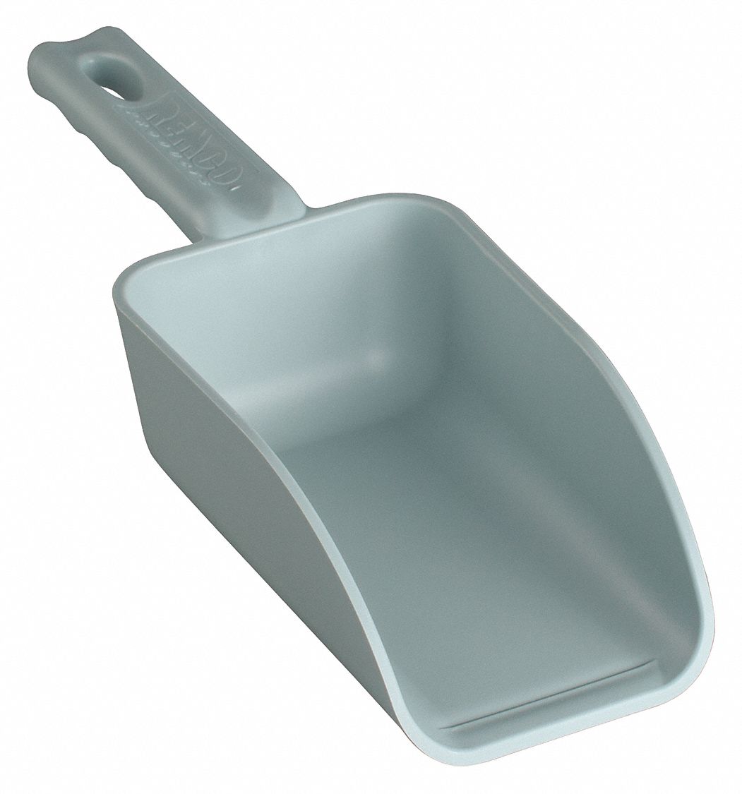 Remco Large Hand Scoop Capacity 32 Oz Gray 499g26640088 Grainger