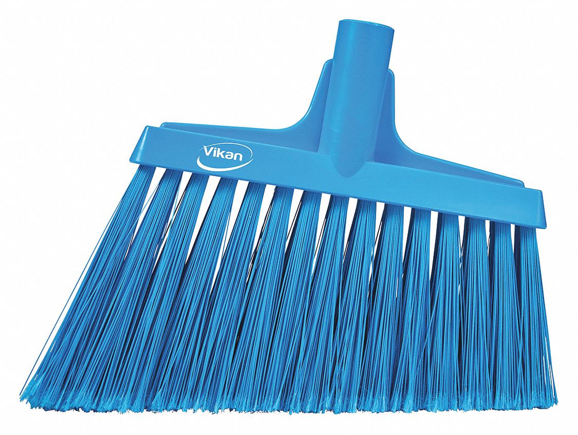 BROOM HEAD,ANGLE BROOM,BLUE BRISTLE