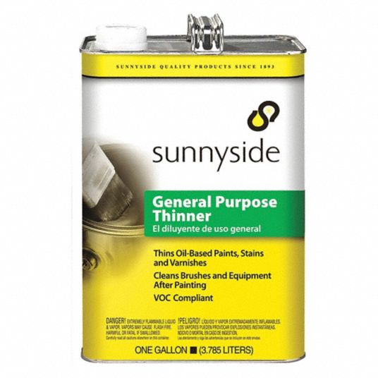 Sunnyside 70416 Paint Thinner, Liquid, Petroleum, Clear