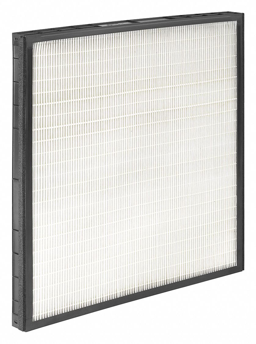 MINI-PLEAT AIR FILTER, 20 X 25 X 2 IN, MERV 14, SYNTHETIC, 90 TO 95% EFFICIENCY