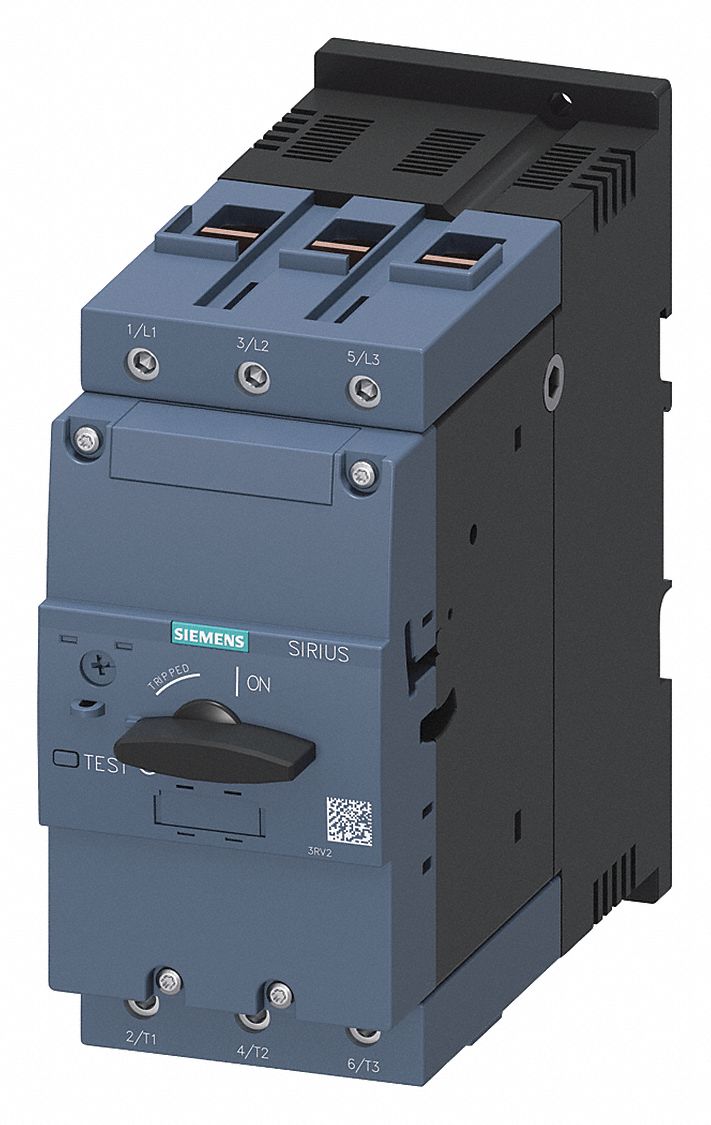 Siemens 14DUB82WD Heavy Duty Motor Starter 3 Phase 200-208 at 60Hz Coil Voltage 3 Pole NEMA 4/4X Stainless Watertight Extra Wide Enclosure Solid State Overload 0.75-3.4A Amp Range 1 NEMA Size Open Type Auto/Manual Reset A Frame Size 