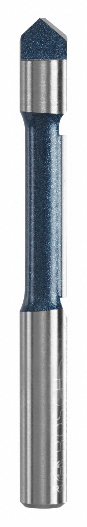 Straight Cut Profile Router Bit: Fractional Inch, Carbide Tipped, 1/4 in Cutter Dia., 1 Flutes