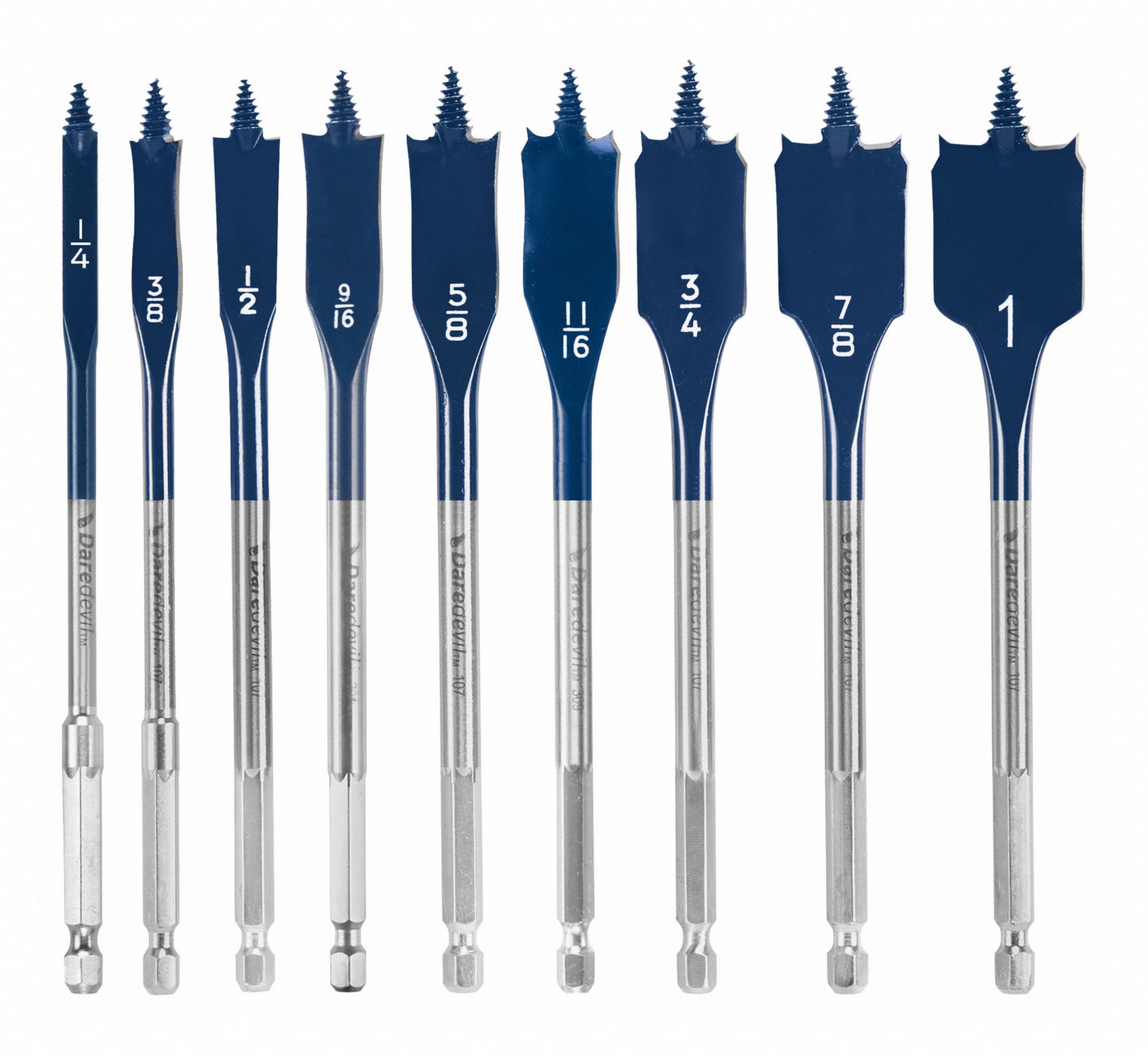 ENS MECHES PERCEUSE BIS, 9 PC, 1/4 PO