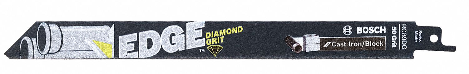 Recip Saw Blade,  Blade L 9"