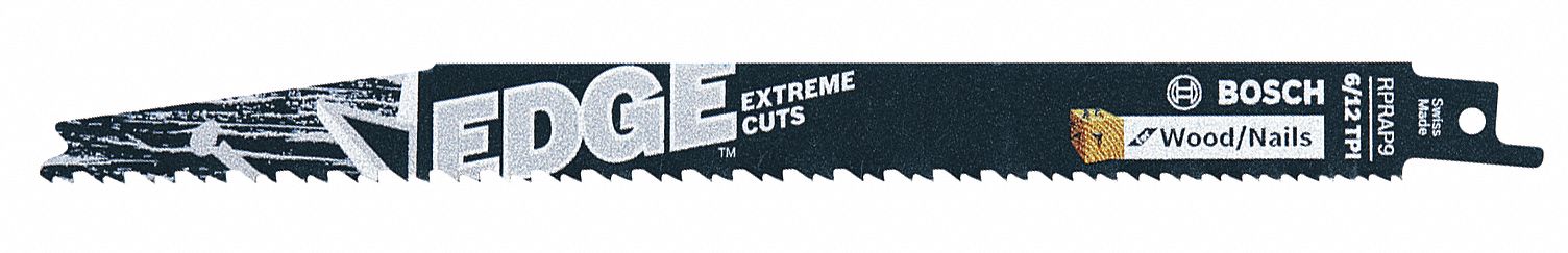 Reciprocating Saw Blade, TPI 6/12