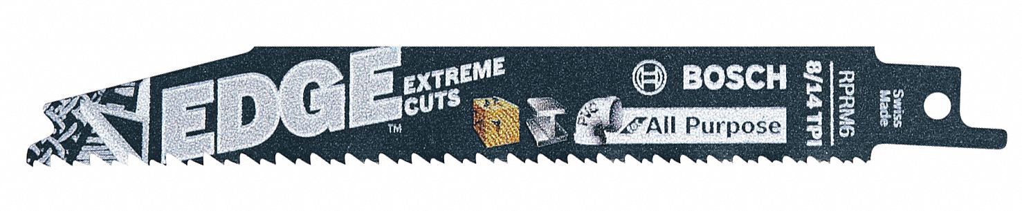 Reciprocating Saw Blade, TPI 8/14