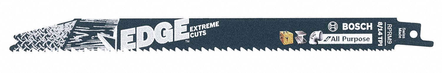 Reciprocating Saw Blade, TPI 8/14