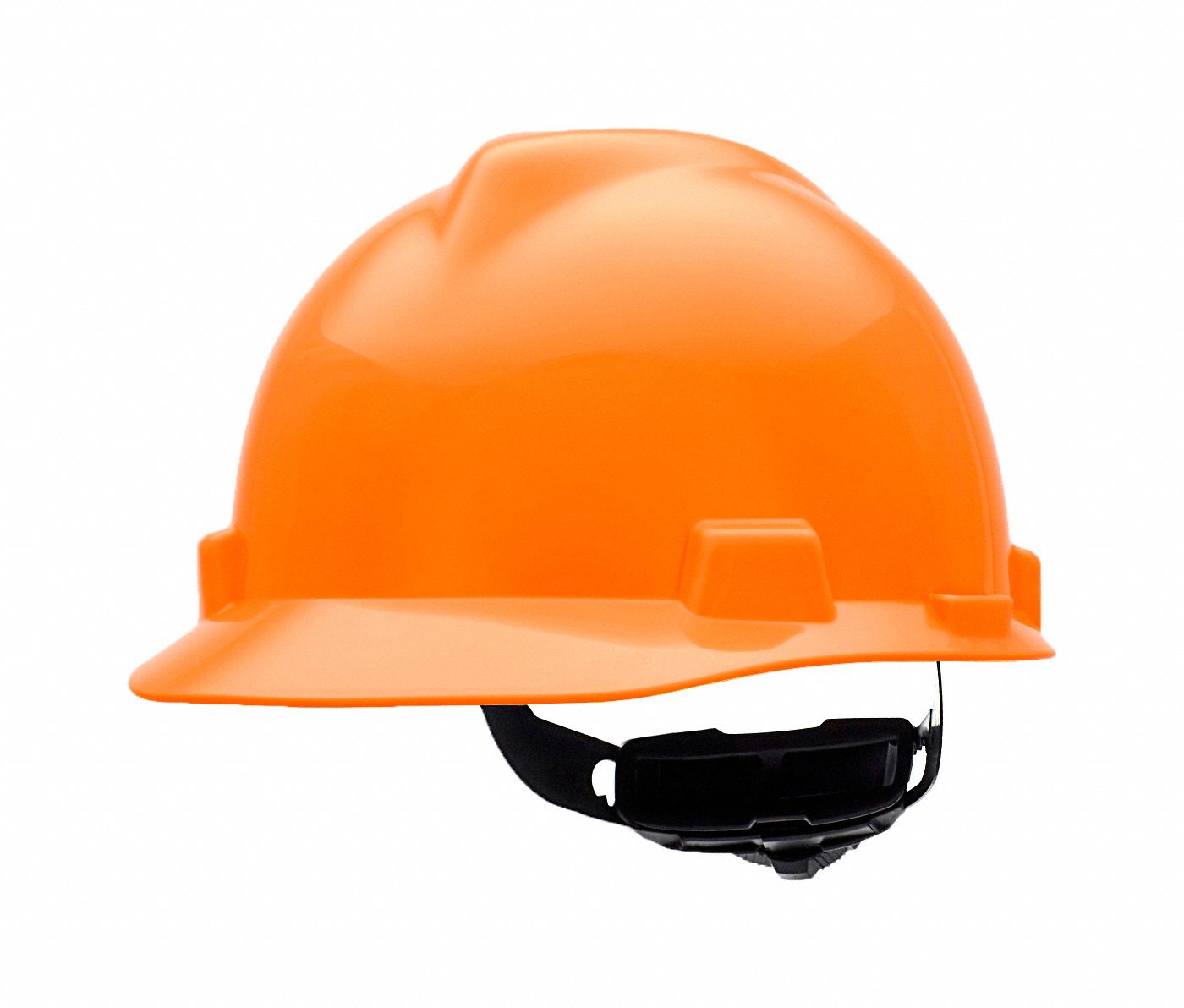 Hi-Visibility Orange, No Graphics, Hard Hat - 499L45|C217100 - Grainger