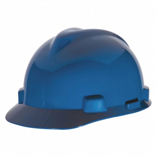 MSA Front Brim, Hard Hat, Type 2, Class E ANSI Classification, Super-V ...