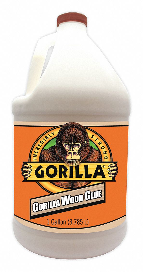 SPECIALIZED WOOD GLUE, TEMP GREATER THAN 50 ° F, CREAM, 1 GAL BOTTLE, 1 OZ PER SQ. FT. WATER RESISTANT